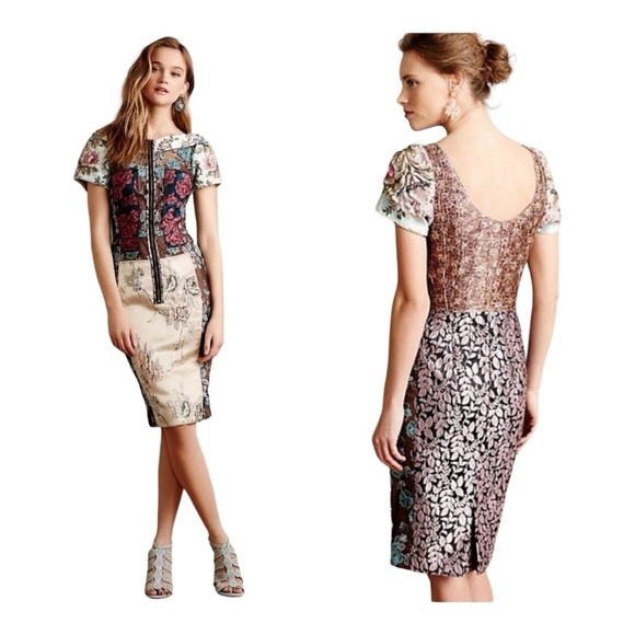 Anthropologie Pieced Brocade Dress
Byron Lars NWOT size 0 - Picture 2 of 5